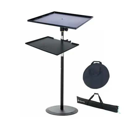 SET Beamer-Stativ max. Höhe ca. 1,80m inkl. Abstellfläche für Zuspielgerät.png