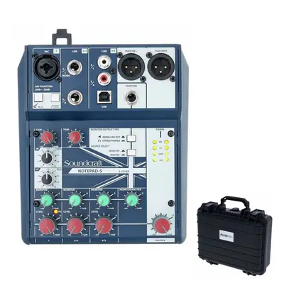 Soundcraft Notepad-5 Kleinmischpult inkl. Netzteil im Transportkoffer.png