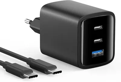 70W USB C Ladegerät, 3-Port Schnellladegerät mit 2M Typ C Ladekabel.jpg
