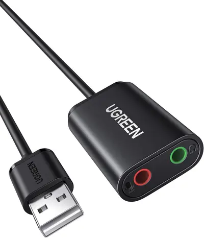 UGREEN Externe USB Soundkarte Klinke Adapter Schwarz.jpg